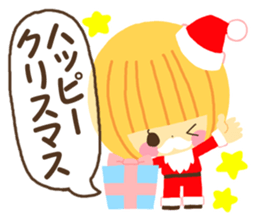 Hana chan sticker winter version sticker #8627613