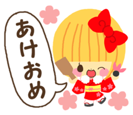Hana chan sticker winter version sticker #8627614