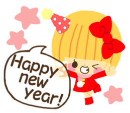 Hana chan sticker winter version sticker #8627616