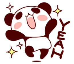 Full of panda! sticker #8628022