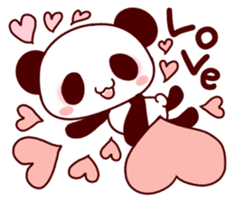 Full of panda! sticker #8628023