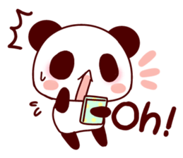 Full of panda! sticker #8628040