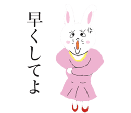 Fashion Rabbits sticker #8628139