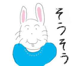 Fashion Rabbits sticker #8628168