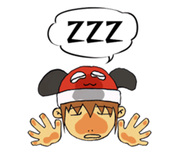 The heart-warming boy sticker #8628462