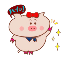 Butako wa keigomoshaberemasu sticker #8629338