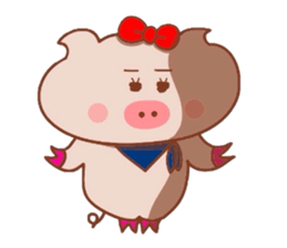 Butako wa keigomoshaberemasu sticker #8629357