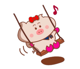 Butako wa keigomoshaberemasu sticker #8629369