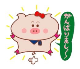 Butako wa keigomoshaberemasu sticker #8629371