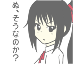 funny girl sticker sticker #8629643