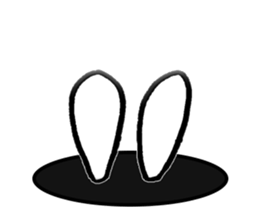 Funky Funky rabbit sticker #8629734