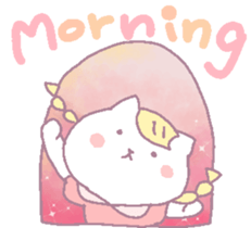 Cat with fantastic life. sticker #8630100