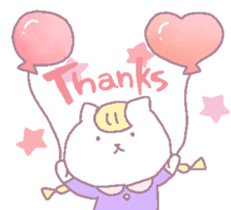 Cat with fantastic life. sticker #8630105