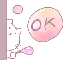 Cat with fantastic life. sticker #8630107