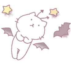 Cat with fantastic life. sticker #8630108