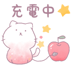 Cat with fantastic life. sticker #8630126