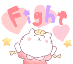 Cat with fantastic life. sticker #8630132