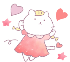 Cat with fantastic life. sticker #8630134