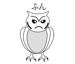 Cute and Lovely Owl sticker #8630428