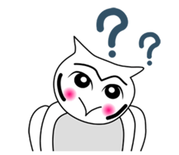 Cute and Lovely Owl sticker #8630431