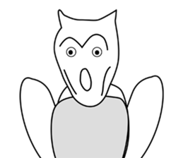 Cute and Lovely Owl sticker #8630451