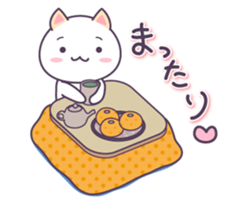 "MARUNEKO"Winter and New Year's. sticker #8630588