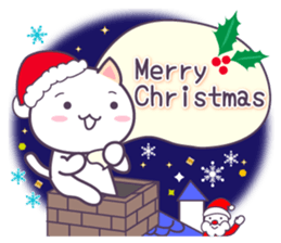 "MARUNEKO"Winter and New Year's. sticker #8630607