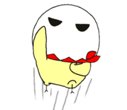 hiyoko and karasuke 2 sticker #8631443