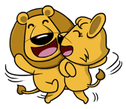 BenQ Lion Family sticker #8631463