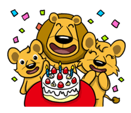 BenQ Lion Family sticker #8631489