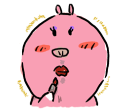 PONPONG the pig and her friends sticker #8631786