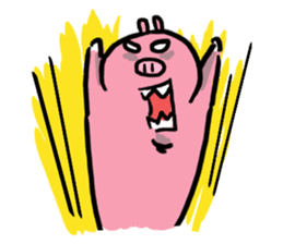 PONPONG the pig and her friends sticker #8631796