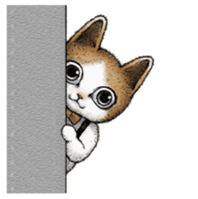 Cute cat (everyday) sticker #8632342