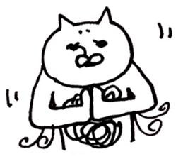The cat which I drew 3 sticker #8632675