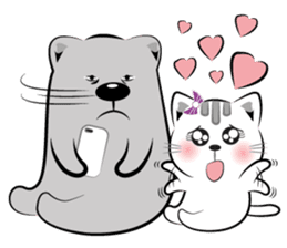 Cat-ty & Bear-ry 3 sticker #8632778