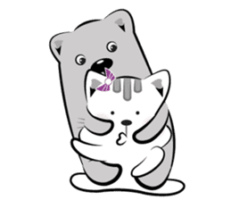 Cat-ty & Bear-ry 3 sticker #8632791