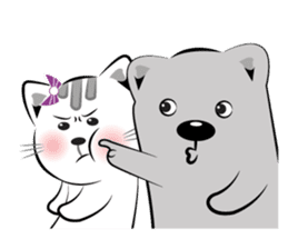 Cat-ty & Bear-ry 3 sticker #8632793