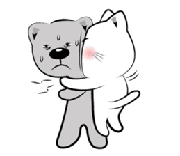 Cat-ty & Bear-ry 3 sticker #8632796