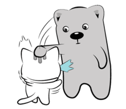 Cat-ty & Bear-ry 3 sticker #8632803