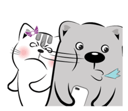 Cat-ty & Bear-ry 3 sticker #8632804