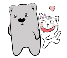 Cat-ty & Bear-ry 3 sticker #8632807