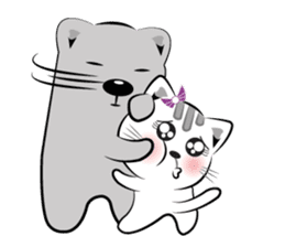 Cat-ty & Bear-ry 3 sticker #8632808