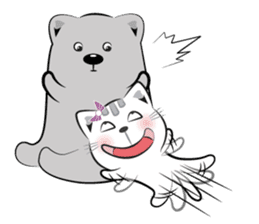 Cat-ty & Bear-ry 3 sticker #8632810