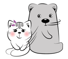 Cat-ty & Bear-ry 3 sticker #8632814