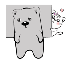 Cat-ty & Bear-ry 3 sticker #8632816
