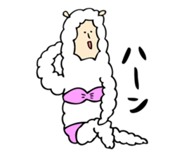 The Alpaca Sticker 2 sticker #8632978