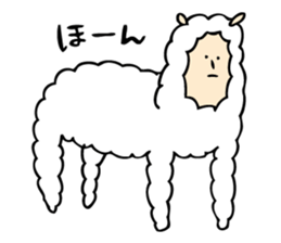 The Alpaca Sticker 2 sticker #8632982
