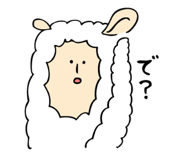 The Alpaca Sticker 2 sticker #8632983