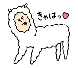 The Alpaca Sticker 2 sticker #8632984