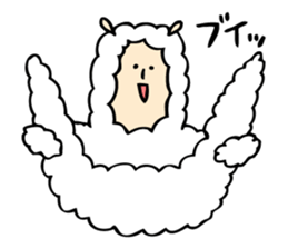 The Alpaca Sticker 2 sticker #8632999